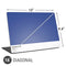 Azure Blue Universal Laptop 16in (13 x 9.4in) Skin
